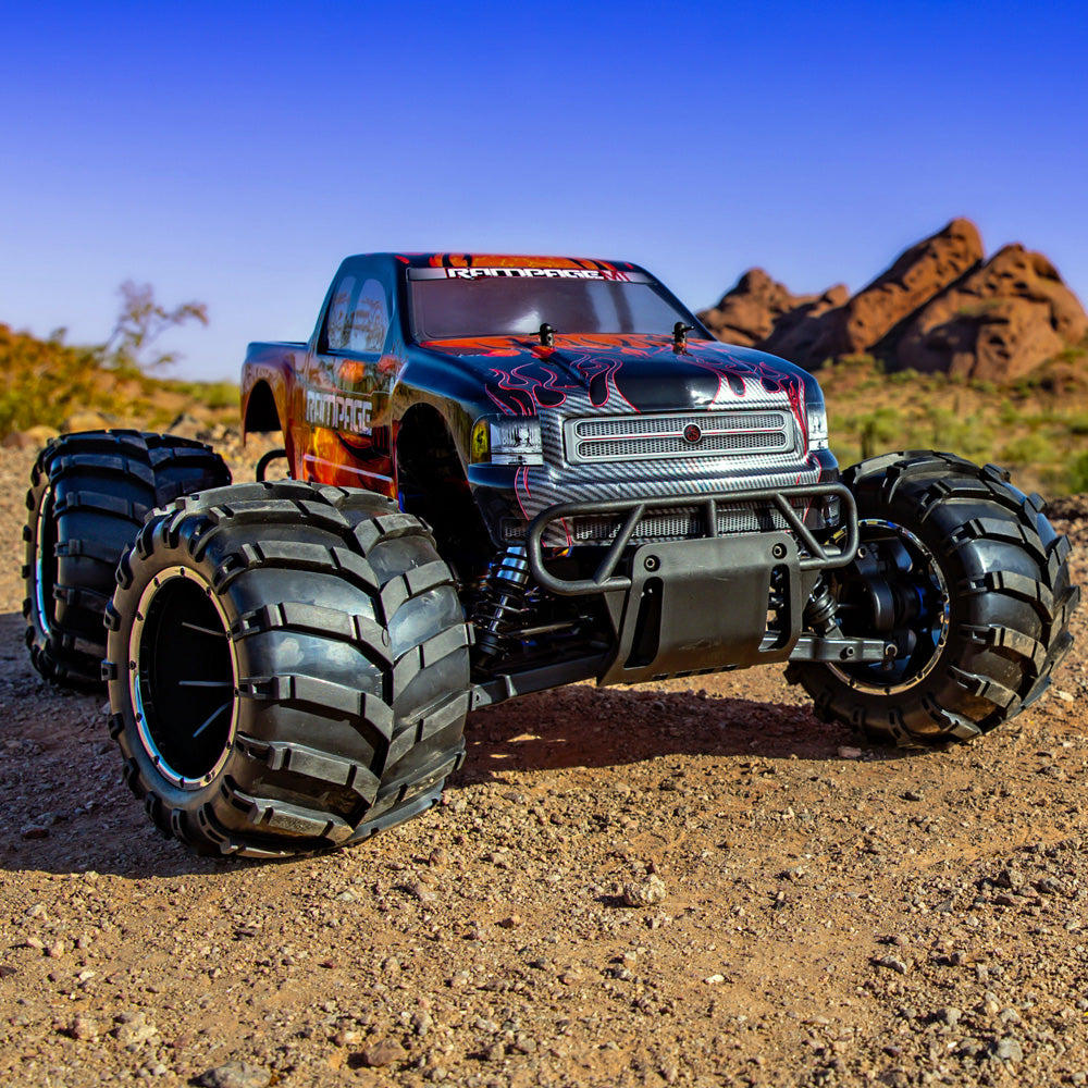 Rampage MT V3 RC Monster Truck - 1:5 Gas Powered Monster Truck – Redcat ...