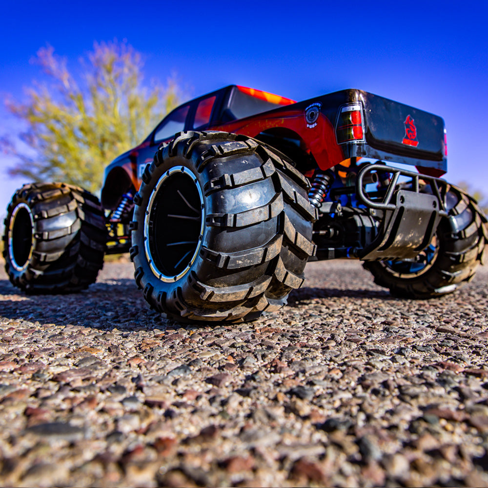 Rampage MT V3 RC Monster Truck - 1:5 Gas Powered Monster Truck – Redcat ...