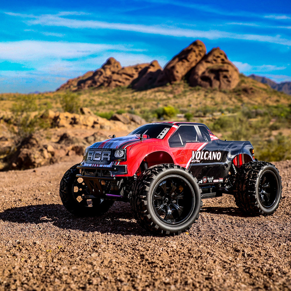 Volcano Rc Redcat Volcano EPX RC Truck - 1:10 Brushed Electric Monster Truck ...