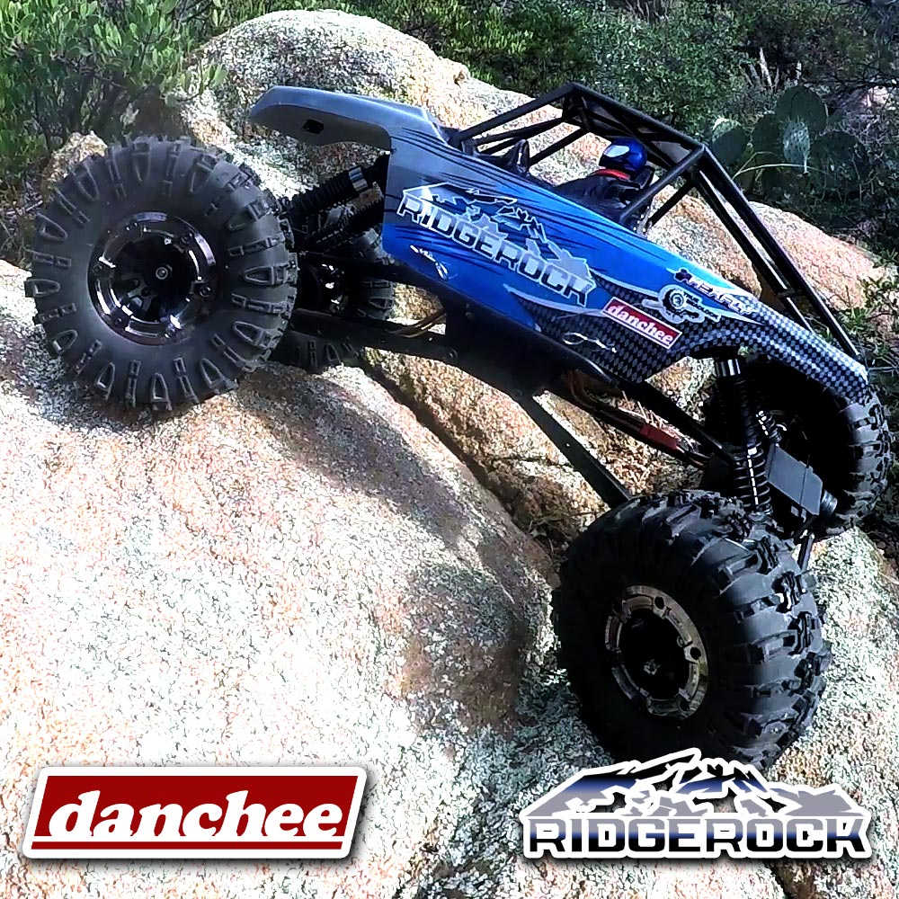 Danchee Ridgerock RC Crawler - 4 Wheel Steering - 1:10 Brushed