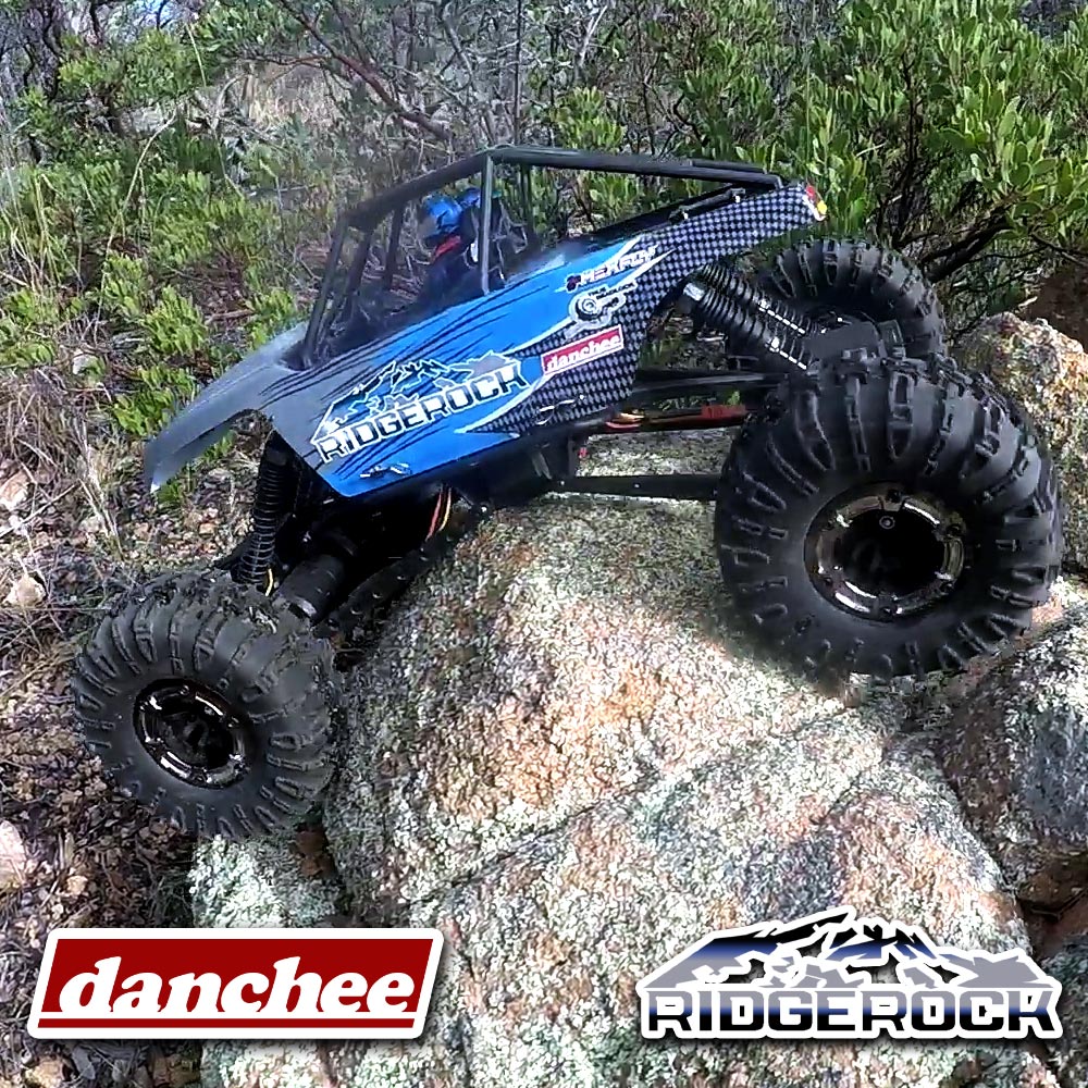 Danchee Ridgerock RC Crawler - 4 Wheel Steering - 1:10 Brushed